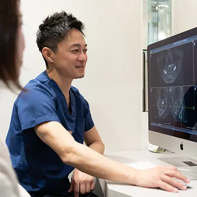 歯医者のカウンセリング