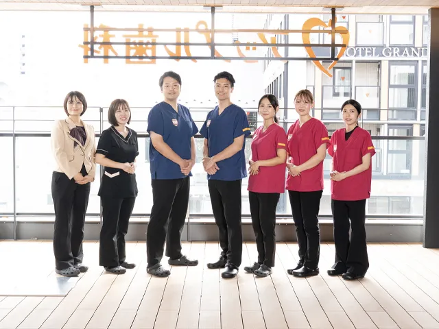 アップル歯科のスタッフ達